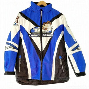 Choko Snow Winter Hood Snowmobile Junior Youth Warm Puffer Jacket Size 18.